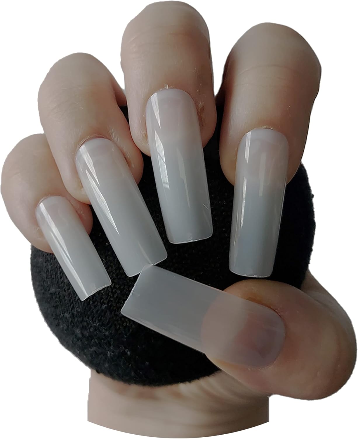 500 extra long XL square full cover false nails, durable and customizable, ideal for bold, statement-making nail designs with salon-quality results.