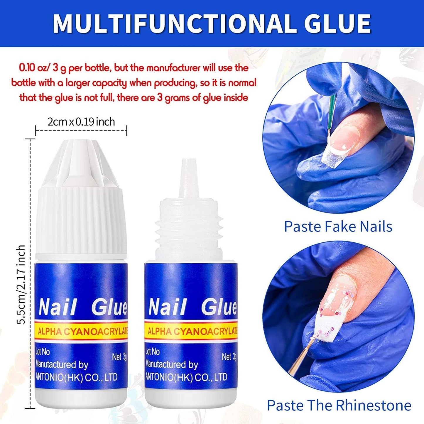 Extra Strong Nail Glue 3ml