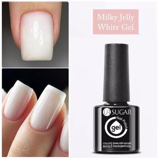 Milky White Nail Gel Polish 7ml