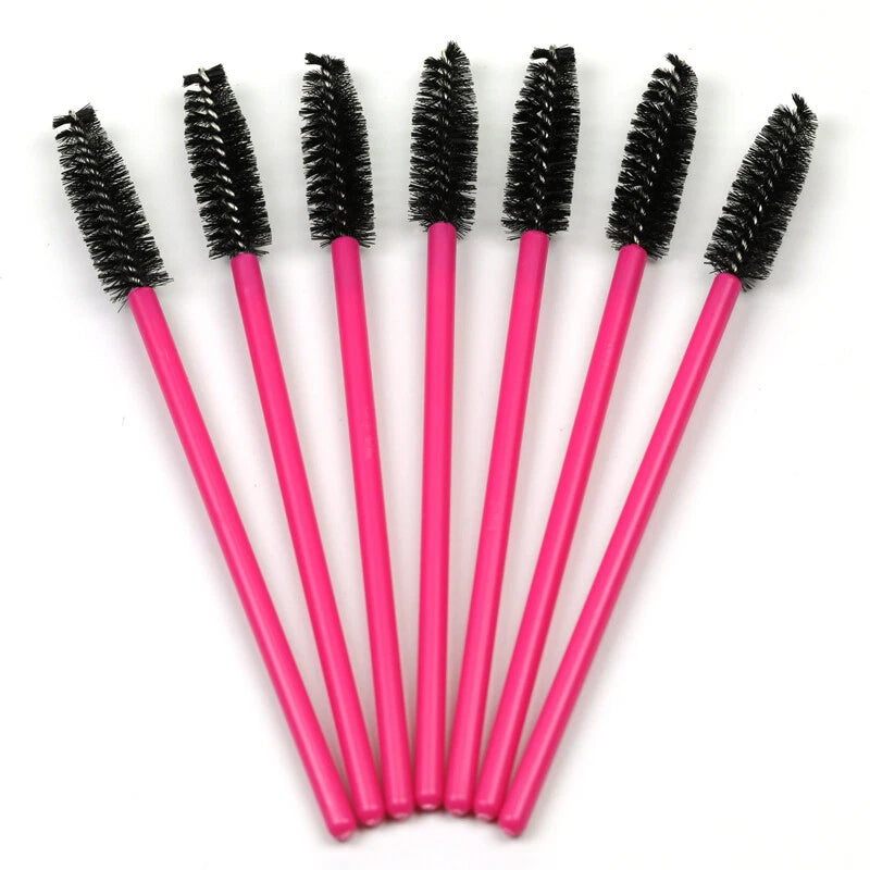 Disposable mascara wands lash spoolies for eyelash application