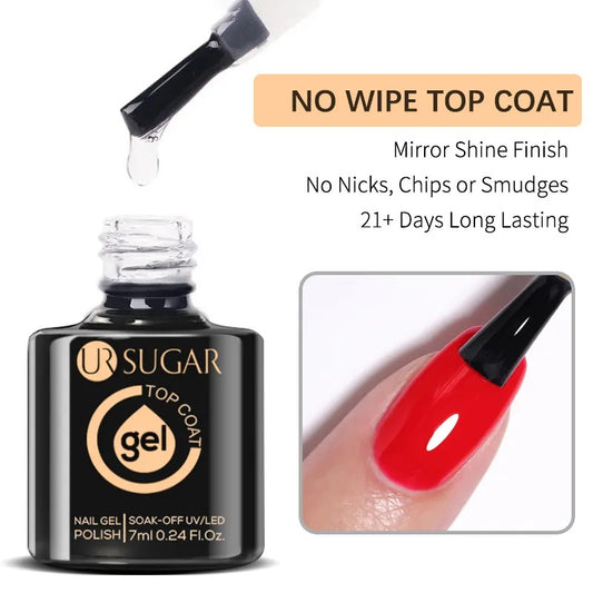 UR SUGAR No Wipe Top Coat Gel Polish 7ml